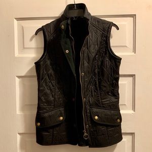 Barbour Black Vest